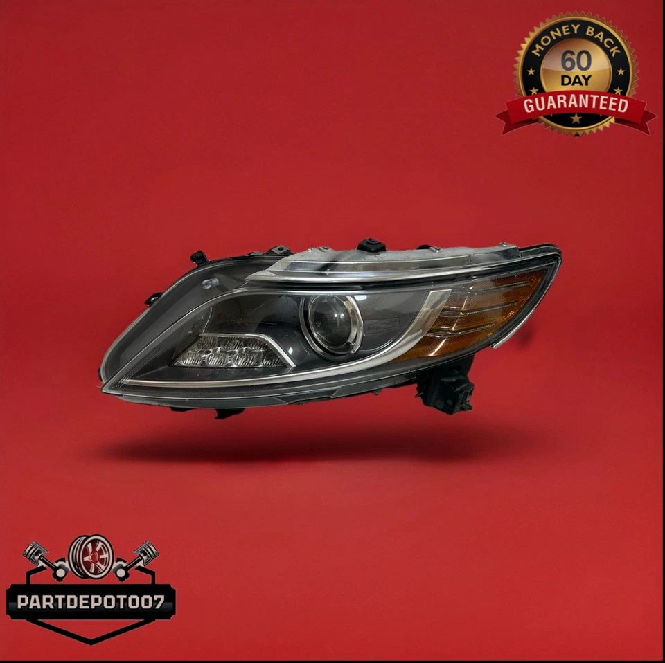 2013 - 2016 LINCOLN MKS XENON HEADLIGHT LEFT DRIVER LH COMPLETE HID OEM - Image 1 of 4