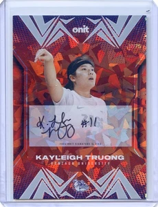 2024 Onit Atleta Tinta Autógrafo #/75 Kayleigh Truong - Imagen 1 de 2