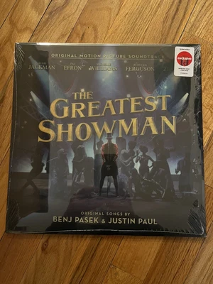 THE GREATEST SHOWMAN Soundtrack Ltd. Ed. BLUE VINYL LP w/Lenticular Cover (NEW) - Image 1 of 3