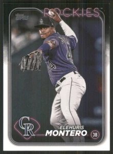 2024 Topps #341 Elehuris Montero Colorado Rockies 45013 - Picture 1 of 2