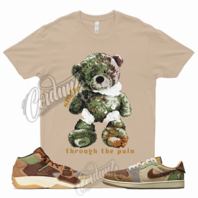 SMILE Shirt for 1 Low OG Zion Williamson Voodoo Flax Sesame Brown Green Fossil 2 Foto 1 de 3
