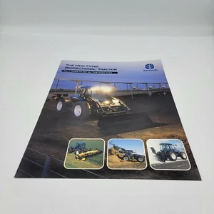 NEW HOLLAND TV145 TRAKTOR Bidirektionaler Traktor HÄNDLERPROSPEKT - Bild 1 von 3