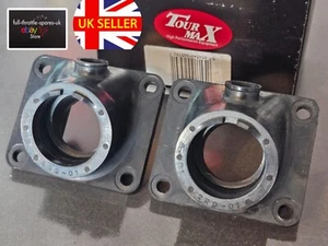 fits: YAMAHA RD 400 (2R9) 1978-1979 JAPANESE INLET MANIFOLD RUBBERS INTAKE UK - Picture 1 of 4