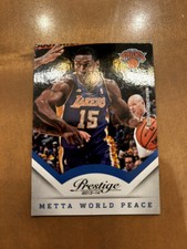 2013-14 Panini Prestige Metta World Peace Los Angeles Lakers #52