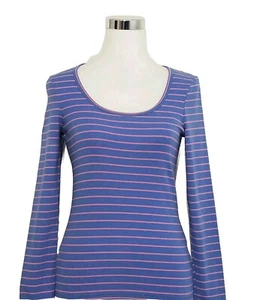 Boden Tunic Top Pullover Striped Women's Casual 96% Cotton Size UK 8 US 4 Small - Picture 1 of 8