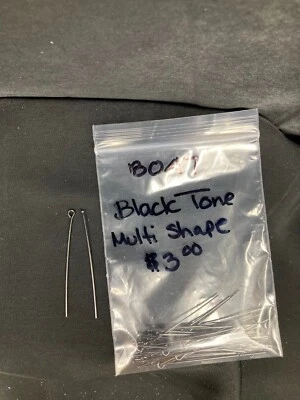 Alfileres de ojos negros para hacer joyas Foto 1 de 2