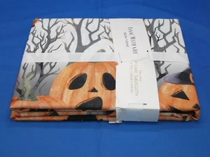 ISAAC MIZRAHI Mantel de Tela Estampado 60"x102" Oblongo Halloween Calabazas Tema - Imagen 1 de 10