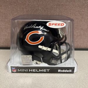 Dick Butkus Autographed Chicago Speed Mini Football Helmet - BAS