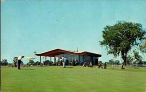 Kensington Metro Park Golfplatz Übung Putting grüne Postkarte Brighton MI - Bild 1 von 1