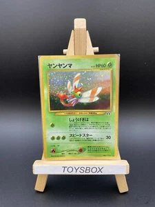 Carte Pokémon Yanma Yanmega Holo N. 193 / Bloc Wizard Néo Discovery / Exc JAP - Foto 1 di 3