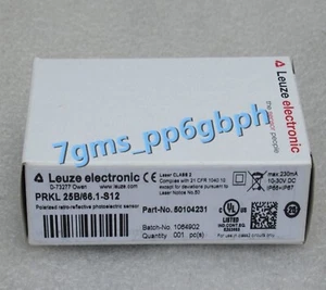 1 PCS NEW IN BOX Leuze sensor PRKL 25B/66.1-S12 50104231 #F11 - Bild 1 von 4