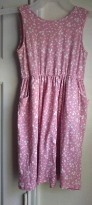 Heart & Arrow Girls Pink & White Floral Dress Size 10 - Image 1 of 4