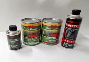Kit de pintura premium para tractor IH International Farmall rojo y blanco roto - Imagen 1 de 1