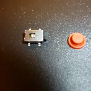 Interruttore trasmettitore/pulsante rosso per microfono Sennheiser EW100 G2 EW300 G2 - Foto 1 di 4
