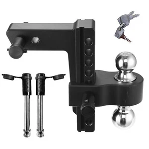 Enganche de remolque para receptor de 2 pulgadas, enganche de caída ajustable de 8 pulgadas, 12.500 libras - Imagen 1 de 13