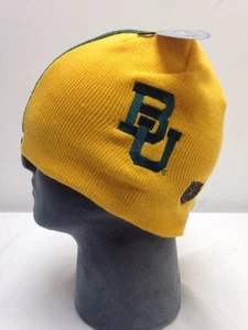 BAYLOR BEARS WINTER HAT FOOTBALL HELMET BEANIE HAT SKIN COLLEGE SKULL NCAA CAP 1 - Picture 1 of 12
