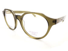 Gant Reading Glasses from +0.25 to +3.50 Crystal Green/ Gold Unisex GRA097 M64