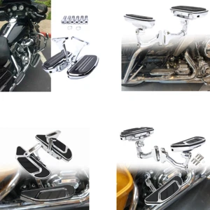 For Harley Touring Basic Upgrade Style Passenger Rear Floorboards w/ Bracket - Picture 1 of 26