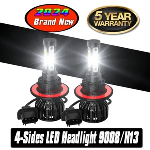 2x For Honda-Rancher-420 2007 2008-2012 9008 H13 LED Headlight Kit 6000K Blubs - Bild 1 von 24