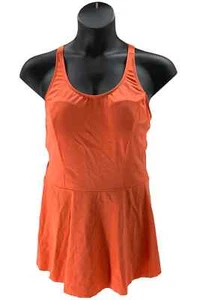 Isaac Mizrahi Live! Bridgehampton Convertible Tankini Coral - Picture 1 of 3