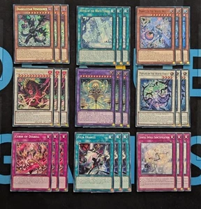 Azamina Diabellstar White Forest Deck Core 27 Cards ALIN-EN011 YuGiOh - Picture 1 of 3
