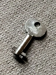 Vintage Antique Corbin K23 Double-Sided, Hollow Barrel Key - Picture 1 of 3