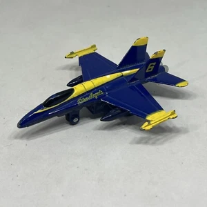 Pull Back Druckguss Metall Fahrzeug - F-18 Blue Angel Kampfjet (6,5 Zoll) - Bild 1 von 7