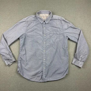 Converse John Varvatos Shirt Mens XL Button Long Sleeve Purple Chuck's Shirt - Picture 1 of 9