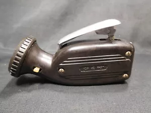 VINTAGE SOVIET RUSSIAN USSR BAKELITE POCKET DYNAMO TORCH FLASHLIGHT ZIP WORKING - Picture 1 of 17
