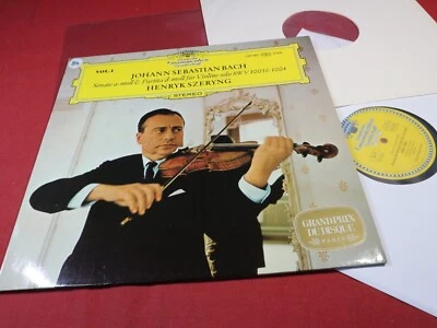 Bach  SONATE & PARTITA NR 2 - Szeryng LP DGG 139389 Germany 1968 near mint - Bild 1 von 3