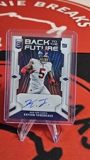 2023 Donruss Elite Kayvon Thibodeaux BACK TO THE FUTURE AUTO White 22/49 Giants