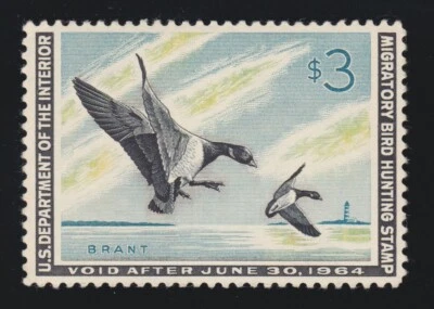 US RW30 $3 Duck Hunting Mint VF OG NH SCV $100 - Image 1 of 2