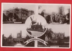 LOUGHBOROUGH. inc KEGWORTH WINDMILL MANOR HOUSE PRESTWOLD HALL. RP - Picture 1 of 1