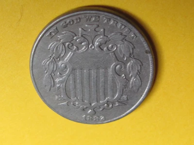 1882 SHIELD NICKEL   NICE GRADE - Image 1 of 2