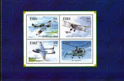 2000 Ireland Sg 1364c Military Aviation Booklet Pane MNH - Image 1 of 2