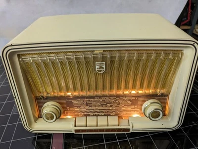 Philips BD254U Philetta Röhrenradio Radio LW/KW/MW/UKW 1955/56 - Bild 1 von 4
