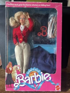 1988 Barbie Puppe Show N Ride Reiten Barbie Puppe Vintage Mattel Neu in Box - Bild 1 von 24