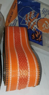 Vintage FROST KING Lawn Furniture Webbing Most NOS! Each Sold Separately - Image 1 of 4