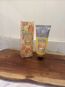 Crema mani ultra idratante Trader Joe's PUMPKIN nuova con scatola lozione burro di karitè 3 once #2 - Foto 1 di 5