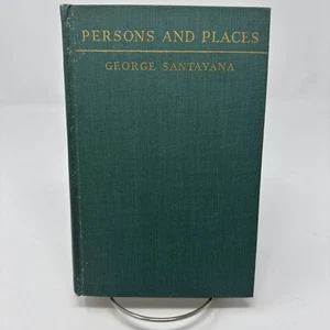 George Santayana PERSONS AND PLACES The Background of My Life 1st Edition 1944 - Picture 1 of 7