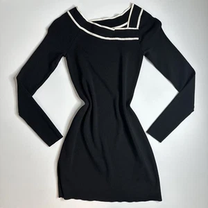 Vintage Y2K INC Womens Dress Bodycon Bandage Long Sleeve Cocktail Sexy XS - Picture 1 of 6