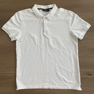 Fairer Zustand)J Lindeberg weißes Poloshirt Herren Gr. L - Bild 1 von 10