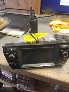 Audio Equipment Radio Display And Receiver Fits 2014-2016 TOYOTA COROLLA - Picture 1 of 7