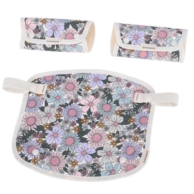 Almohadilla de dentición Bebamour reversible de algodón para todas las posiciones de portabebés Foto 1 de 4