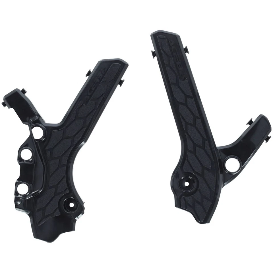 Acerbis X-Grip Frame Guards Black/Black For Suzuki DRZ 400SM 2005-2009,2013-2024 Foto 1 de 2