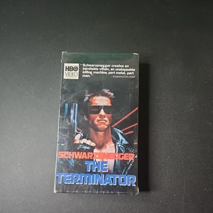 The Terminator VHS 1984 Early Release Arnold Schwarzenegger HBO Video. A - Picture 1 of 3