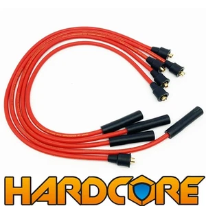 Accuspark-HardCore 8mm Performance HT Leads Red - Ford pinto 1.3, 1.6, 1.8, 2.0 - Picture 1 of 6
