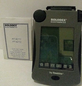 Franklin RT-8211 Rolodex Electronics Noir pour pièces voir détails b6 - Photo 1 sur 4