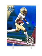 Winston Wright 2023 Bowman Chrome University Blue Refractor RC #/199 #82