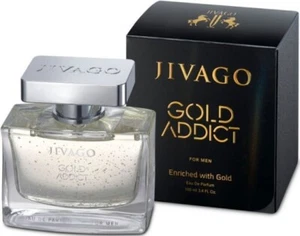 Jivago Gold Addict 3.3 FL OZ /100 ml EDP Perfume Men New Box Original - Picture 1 of 1